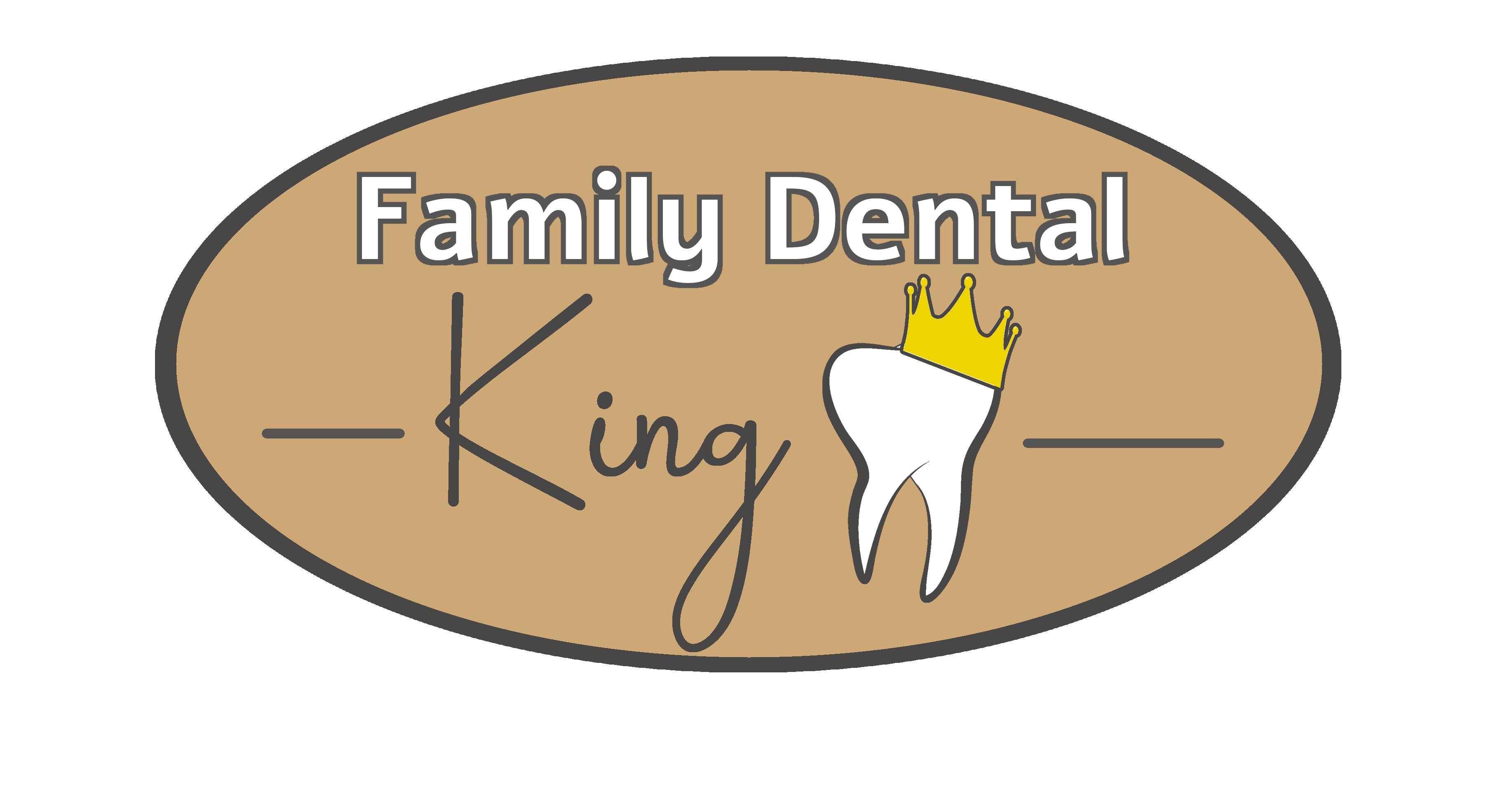 Familiy Dental King Logo